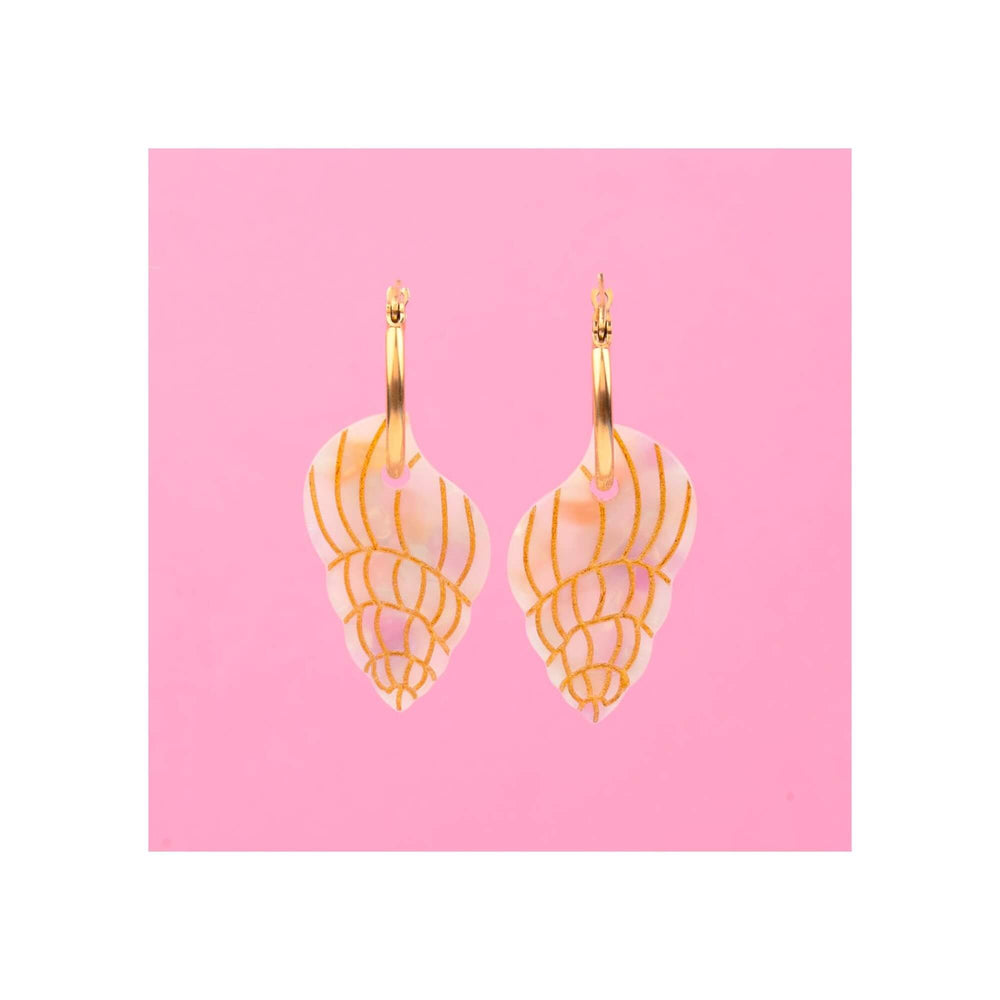 Coucou Suzette Naušnice Shell