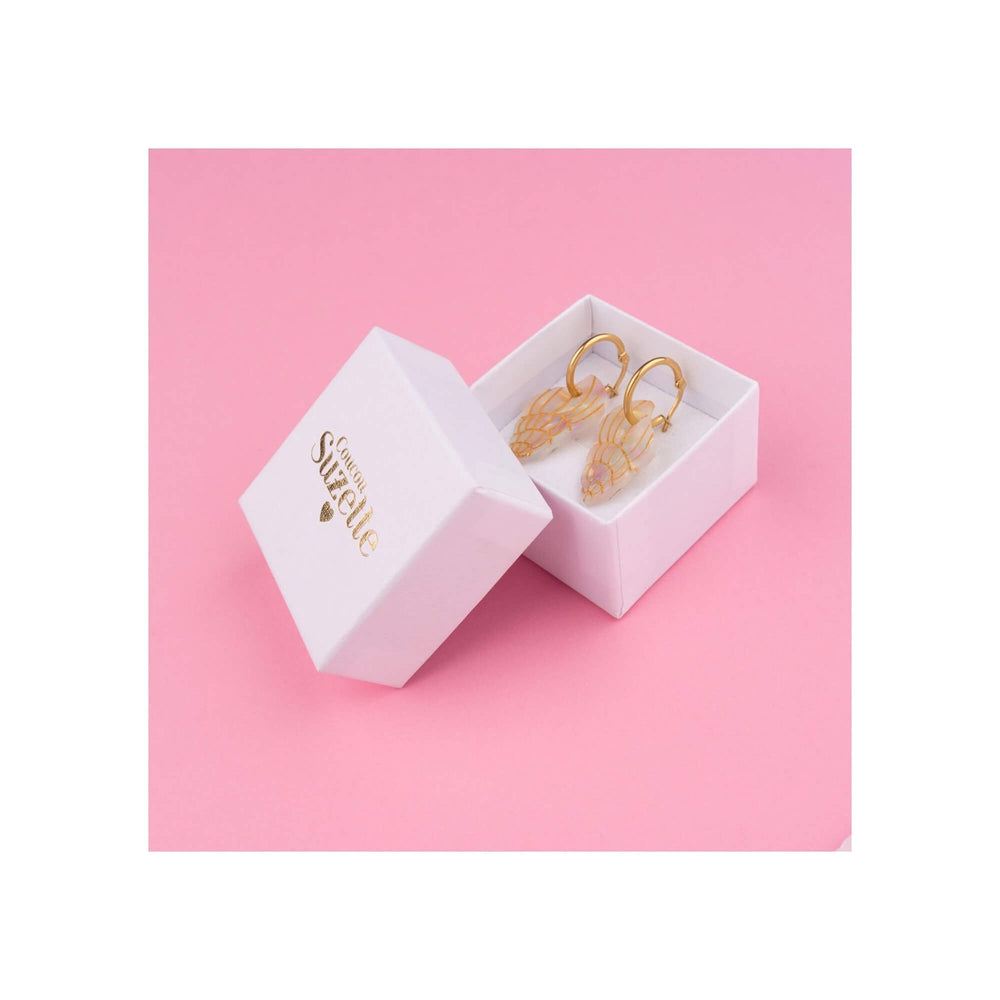 Coucou Suzette Naušnice Shell