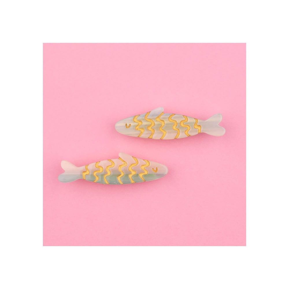 Coucou Suzette Špange za kosu Sardines - 2 kom