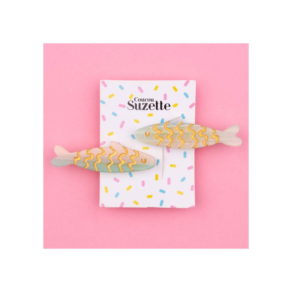 Coucou Suzette Špange za kosu Sardines - 2 kom