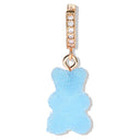 Crystal Haze Nostalgia bear Fizzy naušnica - Blueberry