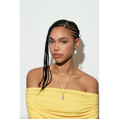 Crystal Haze Nostalgia bear naušnica - Powder