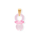 Crystal Haze Pacifier privjesak - Bubblegum Pink
