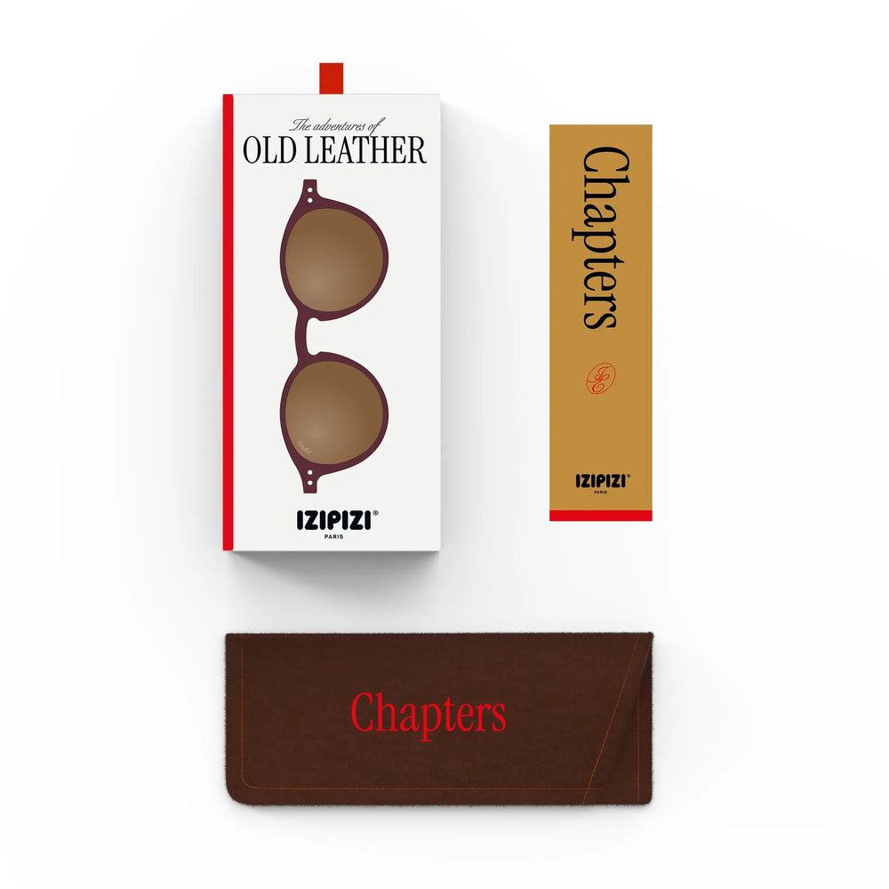 IZIPIZI #d JUNIOR SUN CHAPTERS Old Leather