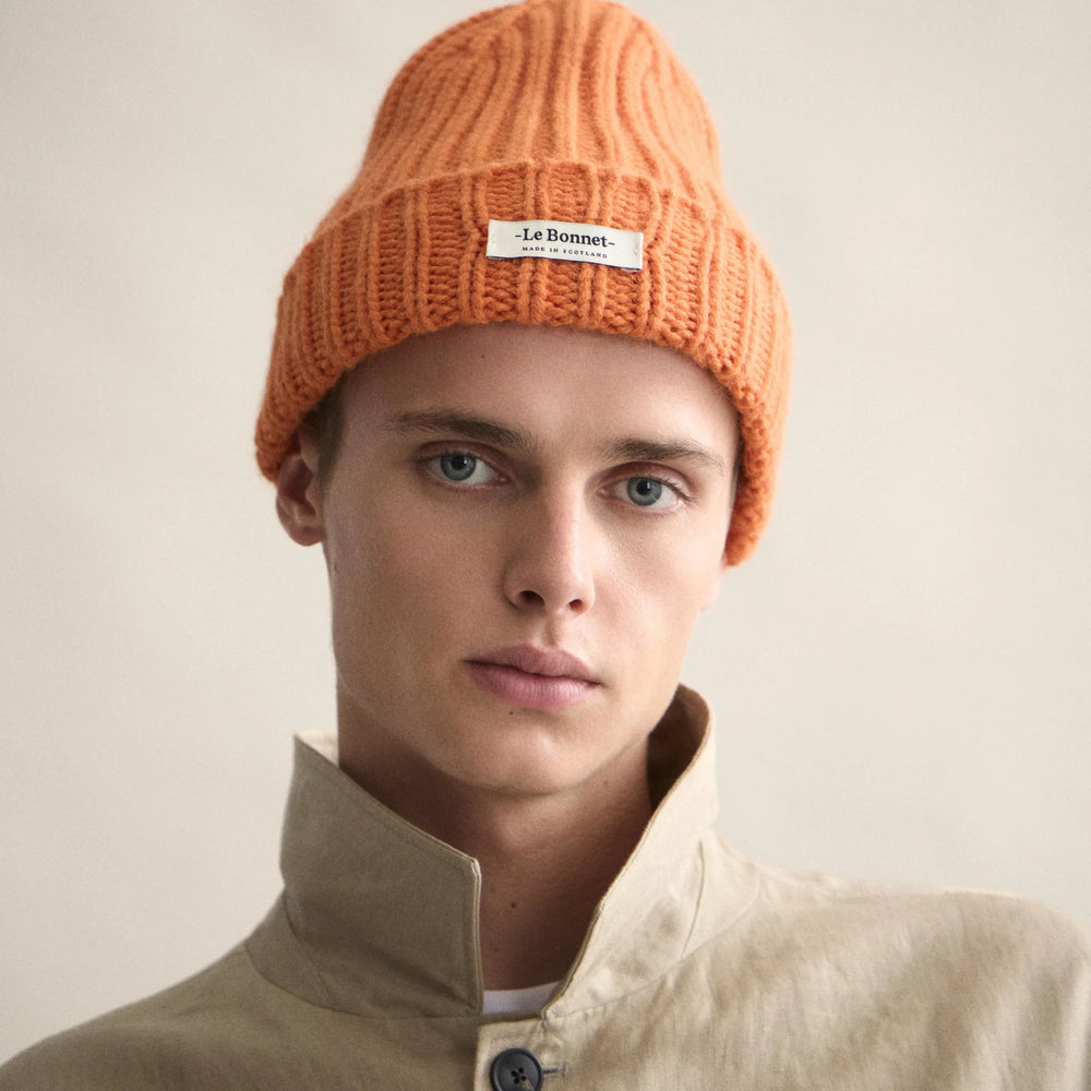 Le Bonnet Pletena kapa Flame - 100% vuna