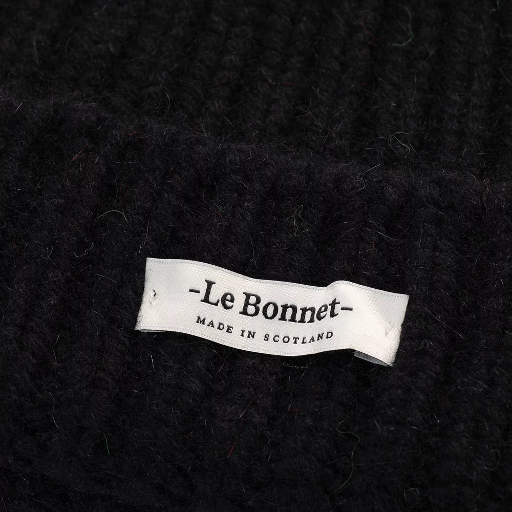 Le Bonnet Pletena kapa Onyx - 100% vuna