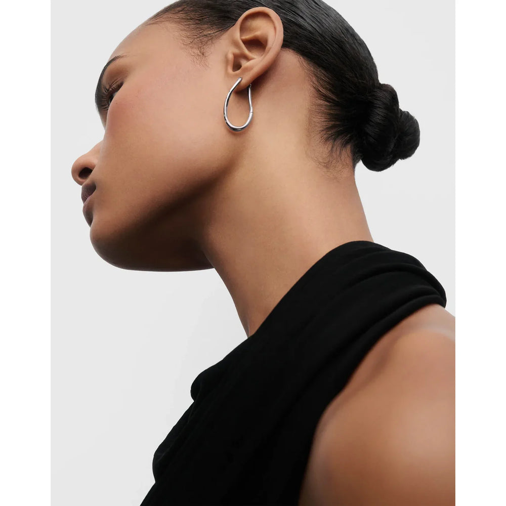 PDPAOLA Air naušnice - srebrne