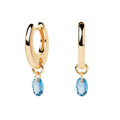 PDPAOLA Blue Lily naušnice