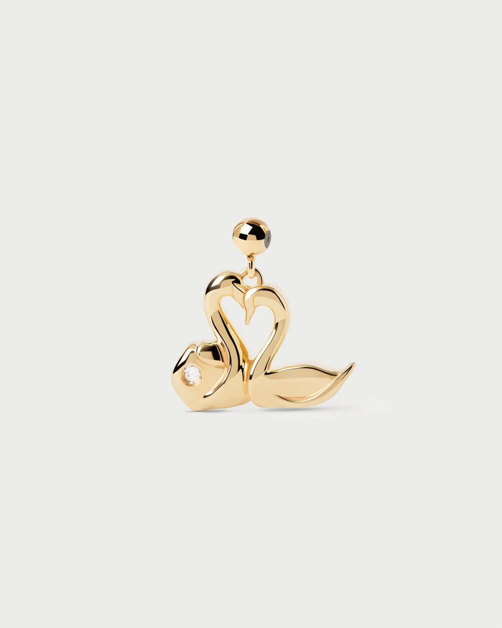 PDPAOLA Charm privjesak Love Swans