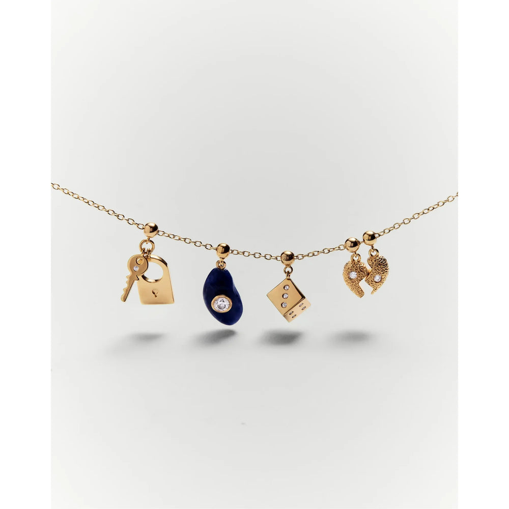 PDPAOLA Charm privjesak Padlock & key