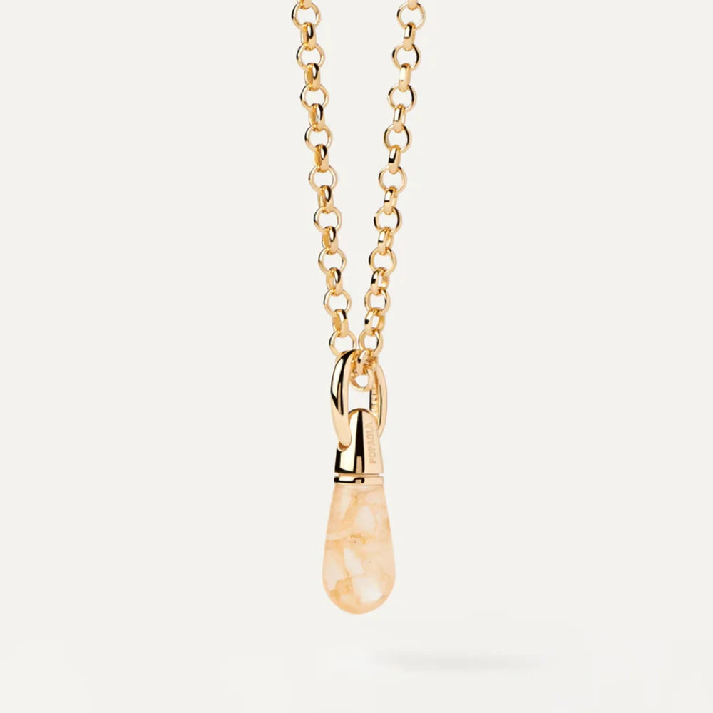 PDPAOLA Drop privjesak - Yellow Aventurine