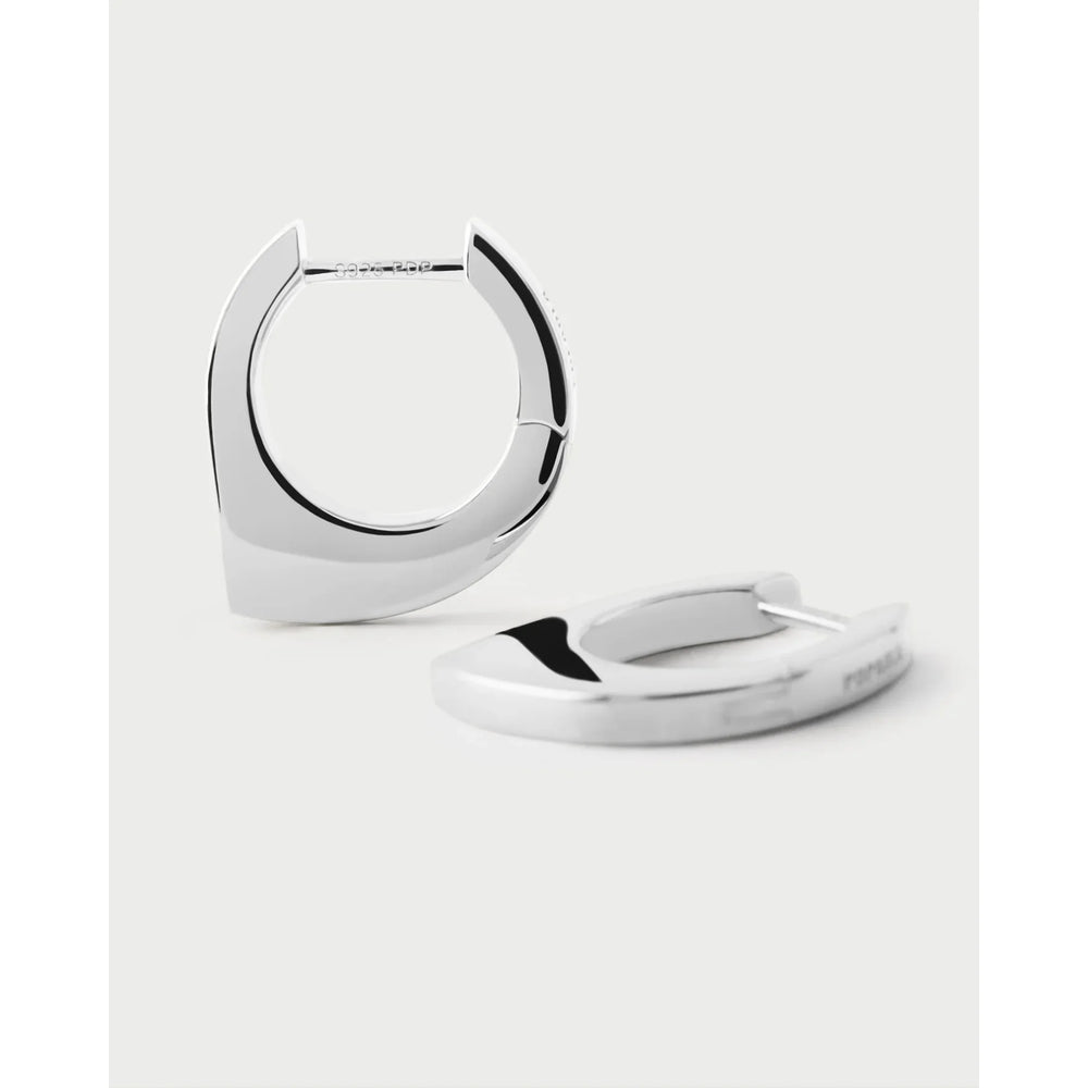 PDPAOLA Naušnice Oda - srebrne