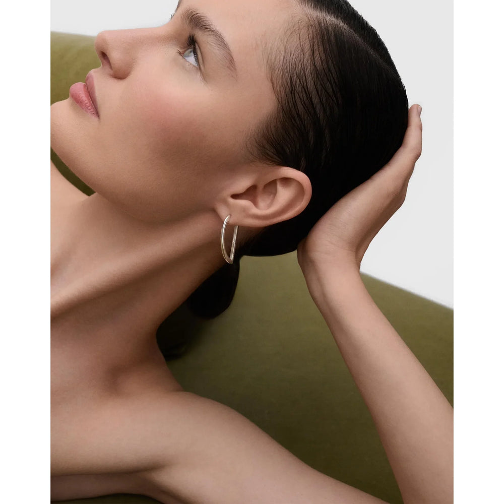 PDPAOLA Naušnice Vento - srebrne