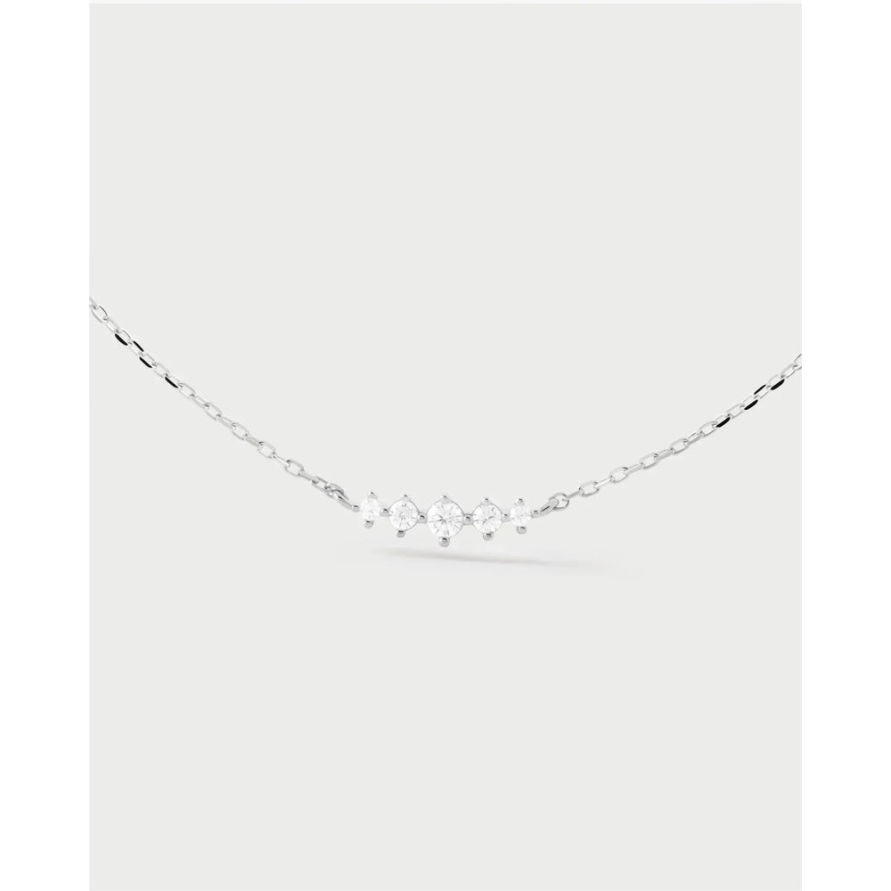 PDPAOLA Ogrlica Estela - srebrna