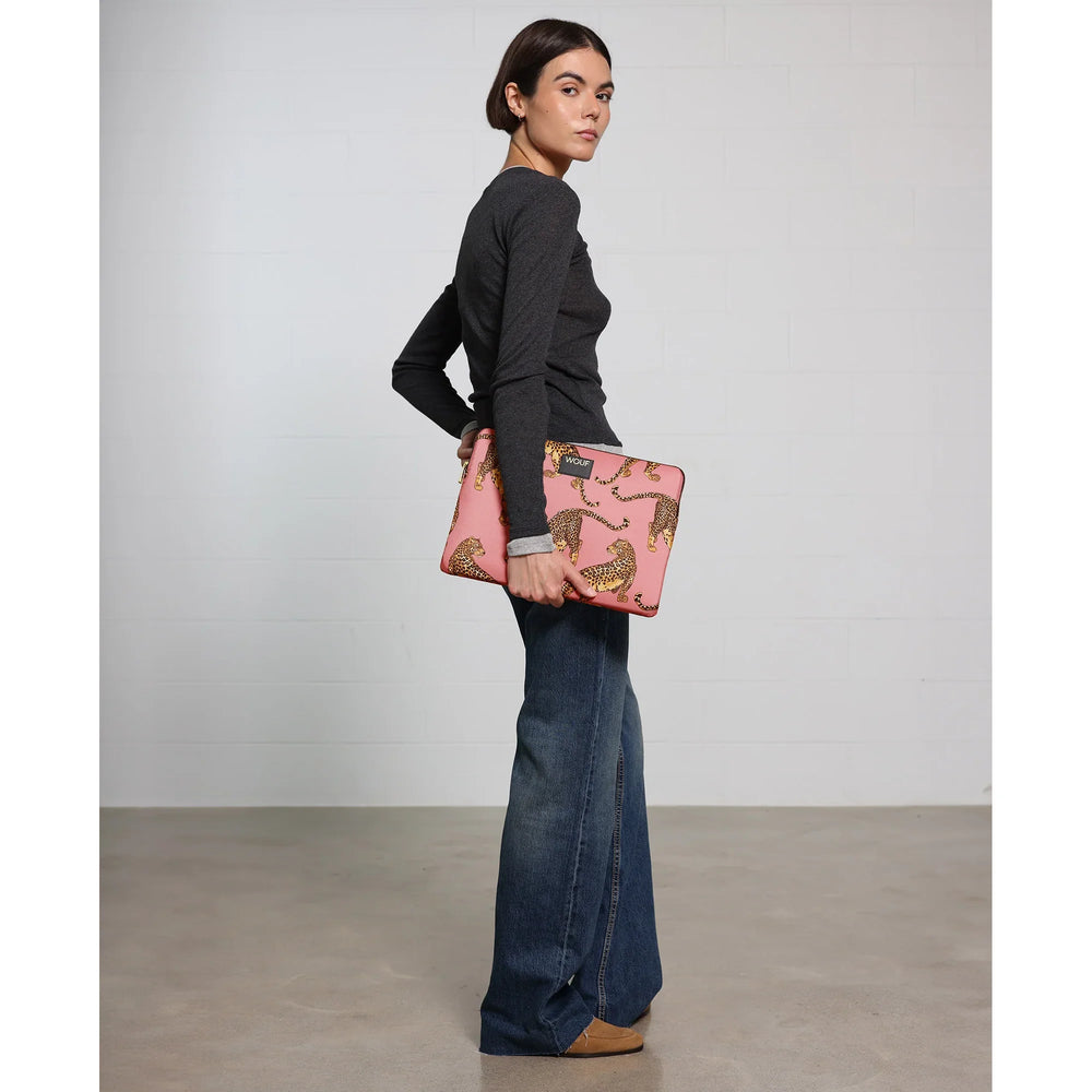 Wouf Etui za laptop Blush Leopard 13" i 14"