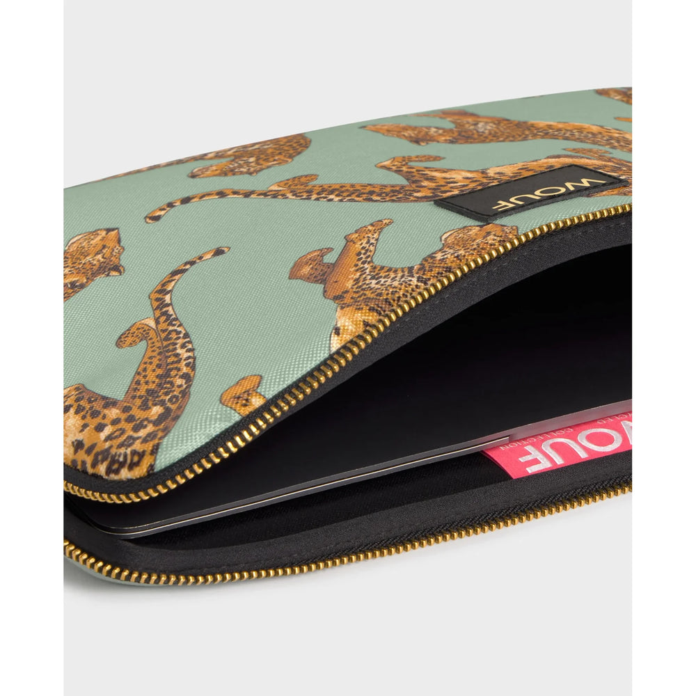 Wouf Etui za laptop Emerald Leopard 15" i 16''