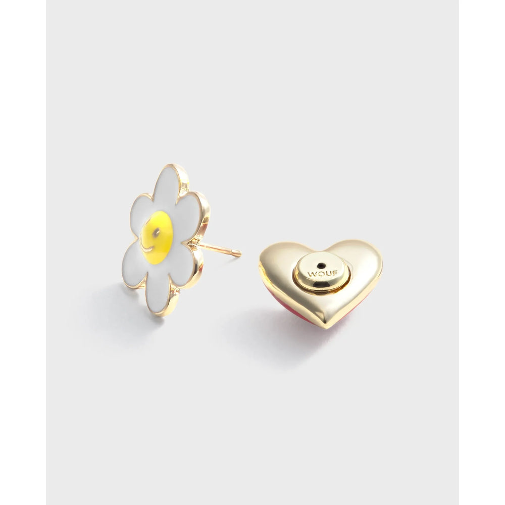 Wouf Naušnice Love Daisy