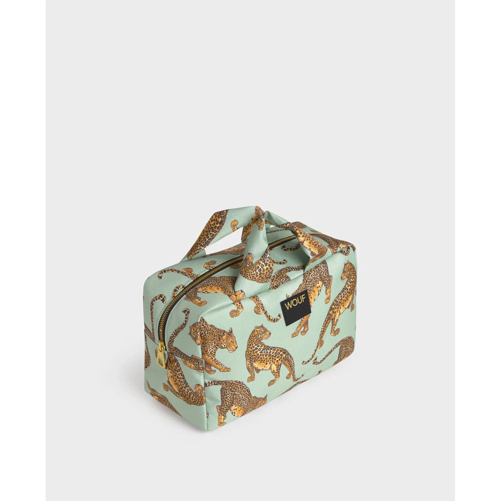 Wouf Neseser XXL Emerald Leopard