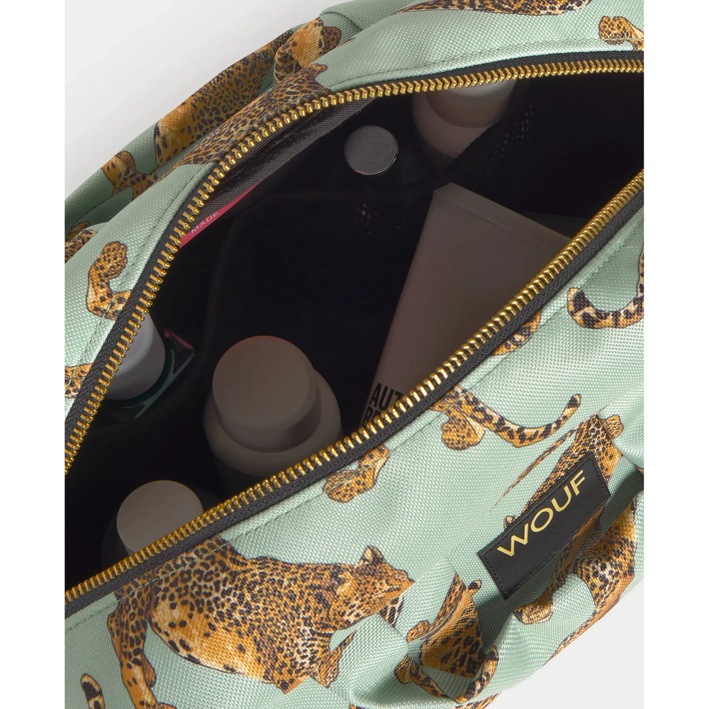 Wouf Neseser XXL Emerald Leopard