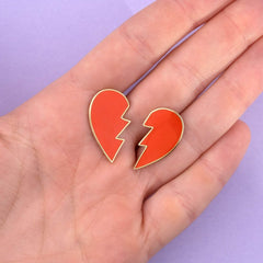 Coucou Suzette Broš Hearts