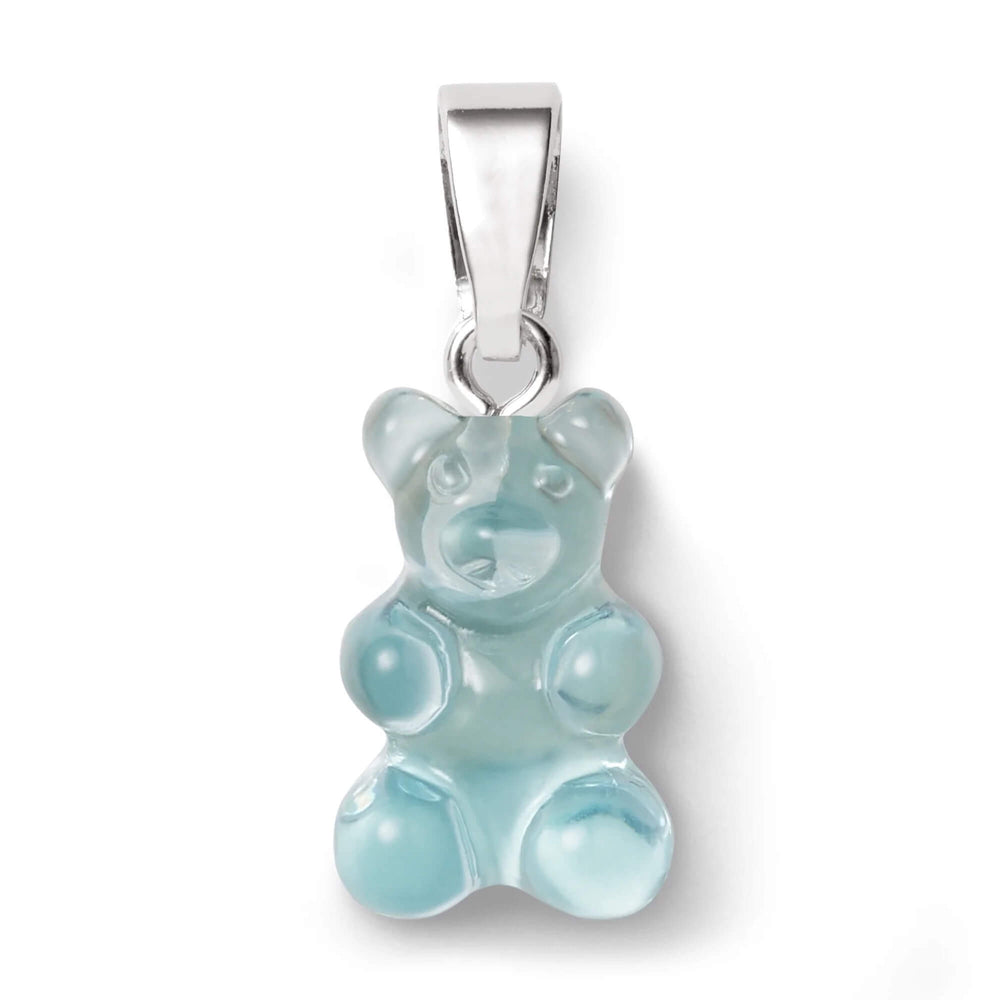 Crystal Haze Nostalgia bear privjesak - Mediterranean srebrni