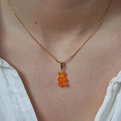 Crystal Haze Nostalgia bear privjesak - Fanta