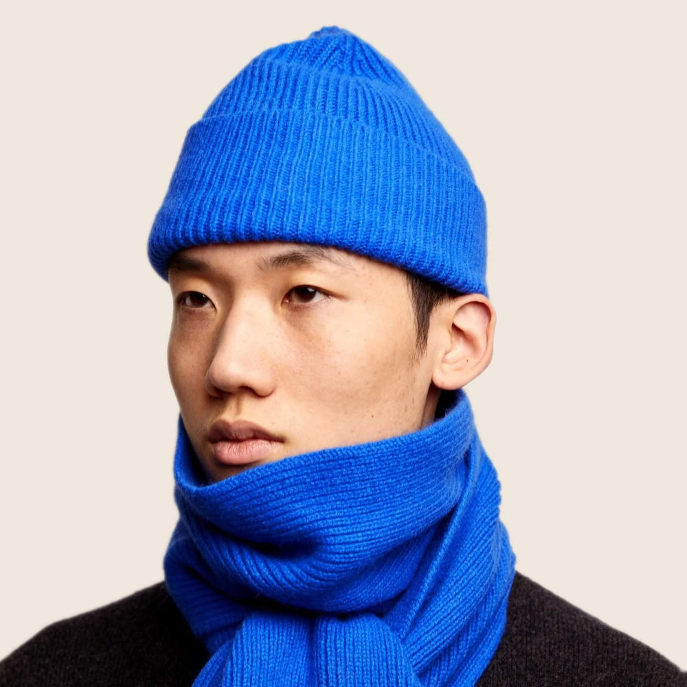 Le Bonnet Šal Royal Azure - 100% vuna